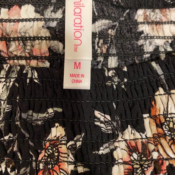 Xhilaration Floral Jumpsuit - Picture 3 of 3